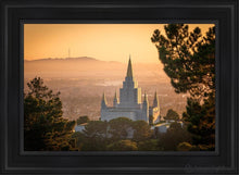 Load image into Gallery viewer, Golden Oakland Open Edition Canvas / 24 X 36 Black Frame Art

