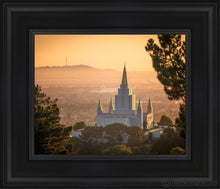 Load image into Gallery viewer, Golden Oakland Open Edition Canvas / 8 X 10 Black Frame Art
