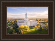 Load image into Gallery viewer, Golden Timpanogos Open Edition Canvas / 12 X 18 Brown Frame Art
