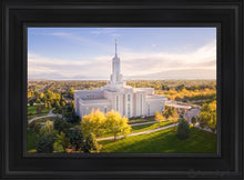 Load image into Gallery viewer, Golden Timpanogos Open Edition Canvas / 14 X 21 Black Frame Art
