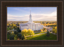 Load image into Gallery viewer, Golden Timpanogos Open Edition Canvas / 14 X 21 Brown Frame Art
