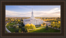 Load image into Gallery viewer, Golden Timpanogos Open Edition Canvas / 15 X 30 Brown Frame Art
