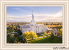 Load image into Gallery viewer, Golden Timpanogos Open Edition Canvas / 20 X 30 White Frame Art
