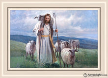 Load image into Gallery viewer, Good Shepherd Open Edition Canvas / 20 X 30 White Frame Art
