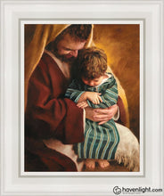 Load image into Gallery viewer, Grace Of God Open Edition Canvas / 11 X 14 White Frame Art
