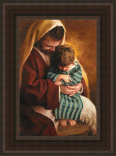 Load image into Gallery viewer, Grace Of God Open Edition Canvas / 12 X 18 Brown Frame Art
