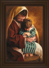 Load image into Gallery viewer, Grace Of God Open Edition Canvas / 20 X 30 Brown Frame Art
