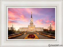 Load image into Gallery viewer, Hartford Connecticut House Of Hope Open Edition Canvas / 12 X 18 White Frame Art

