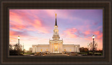 Load image into Gallery viewer, Hartford Connecticut House Of Hope Open Edition Canvas / 15 X 30 Brown Frame Art
