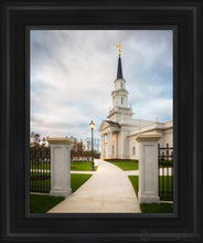 Load image into Gallery viewer, Hartford Pathway Open Edition Canvas / 11 X 14 Black Frame Art

