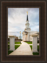 Load image into Gallery viewer, Hartford Pathway Open Edition Canvas / 12 X 18 Brown Frame Art
