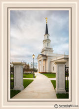 Load image into Gallery viewer, Hartford Pathway Open Edition Canvas / 20 X 30 White Frame Art
