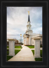 Load image into Gallery viewer, Hartford Pathway Open Edition Canvas / 24 X 36 Black Frame Art
