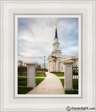 Load image into Gallery viewer, Hartford Pathway Open Edition Canvas / 8 X 10 White Frame Art
