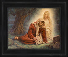 Load image into Gallery viewer, Heavenly Mother Open Edition Canvas / 11 X 14 Black Frame Art
