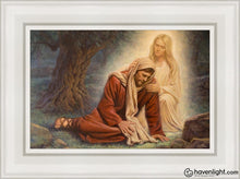 Load image into Gallery viewer, Heavenly Mother Open Edition Canvas / 12 X 18 White Frame Art
