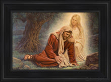 Load image into Gallery viewer, Heavenly Mother Open Edition Canvas / 14 X 21 Black Frame Art
