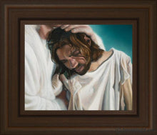 Load image into Gallery viewer, Heavens Arms Open Edition Canvas / 8 X 10 Brown Frame Art
