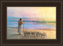 Load image into Gallery viewer, His Fold Open Edition Canvas / 14 X 21 Brown Frame Art
