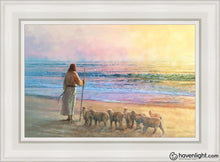 Load image into Gallery viewer, His Fold Open Edition Canvas / 14 X 21 White Frame Art
