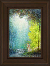 Load image into Gallery viewer, His Guiding Light Open Edition Canvas / 12 X 18 Frame E 24 3/4 Art
