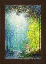 Load image into Gallery viewer, His Guiding Light Open Edition Canvas / 24 X 36 Frame E 42 3/4 30 Art
