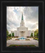 Load image into Gallery viewer, Houston Day Open Edition Canvas / 11 X 14 Black Frame Art
