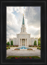 Load image into Gallery viewer, Houston Day Open Edition Canvas / 24 X 36 Black Frame Art

