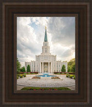 Load image into Gallery viewer, Houston Day Open Edition Canvas / 8 X 10 Brown Frame Art
