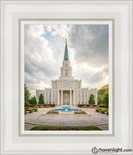 Load image into Gallery viewer, Houston Day Open Edition Canvas / 8 X 10 White Frame Art
