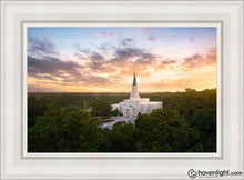 Load image into Gallery viewer, Houston From On High Open Edition Canvas / 14 X 21 White Frame Art
