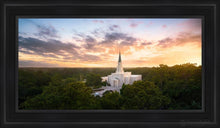 Load image into Gallery viewer, Houston From On High Open Edition Canvas / 15 X 30 Black Frame Art
