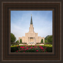 Load image into Gallery viewer, Houston Pastel Morning Open Edition Canvas / 12 X Brown Frame Art
