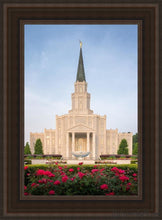 Load image into Gallery viewer, Houston Pastel Morning Open Edition Canvas / 14 X 21 Brown Frame Art

