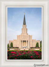 Load image into Gallery viewer, Houston Pastel Morning Open Edition Canvas / 14 X 21 White Frame Art
