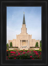 Load image into Gallery viewer, Houston Pastel Morning Open Edition Canvas / 24 X 36 Black Frame Art
