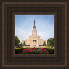Load image into Gallery viewer, Houston Pastel Morning Open Edition Canvas / 6 X Brown Frame Art
