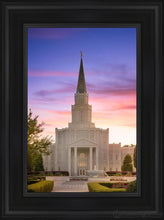 Load image into Gallery viewer, Houston Walk In The Light Open Edition Canvas / 12 X 18 Black Frame Art

