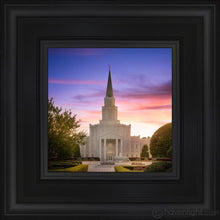 Load image into Gallery viewer, Houston Walk In The Light Open Edition Canvas / 6 X Black Frame Art
