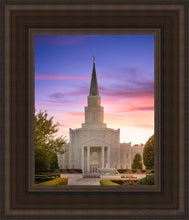 Load image into Gallery viewer, Houston Walk In The Light Open Edition Canvas / 8 X 10 Brown Frame Art
