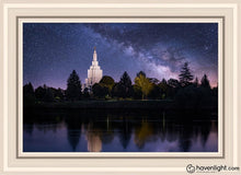 Load image into Gallery viewer, Idaho Falls Celestial Open Edition Canvas / 20 X 30 White Frame Art
