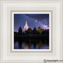 Load image into Gallery viewer, Idaho Falls Celestial Open Edition Canvas / 6 X White Frame Art
