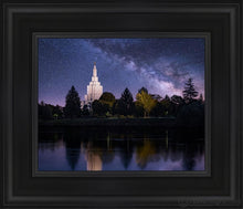 Load image into Gallery viewer, Idaho Falls Celestial Open Edition Canvas / 8 X 10 Black Frame Art
