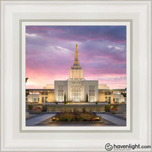 Load image into Gallery viewer, Idaho Falls Eventide Open Edition Canvas / 12 X White Frame Art
