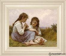 Load image into Gallery viewer, Idylle Enfantine Open Edition Print / 11 X 14 Frame C 19 16 Art
