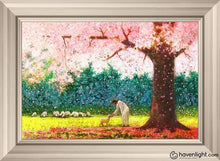 Load image into Gallery viewer, In Green Pastures Open Edition Canvas / 24 X 36 Frame W 45 33 Art
