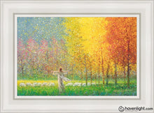 Load image into Gallery viewer, In His Glory Open Edition Canvas / 14 X 21 White Frame Art
