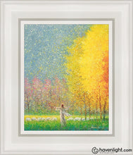 Load image into Gallery viewer, In His Glory Open Edition Canvas / 8 X 10 White Frame Art
