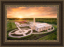 Load image into Gallery viewer, Indianapolis From On High Open Edition Canvas / 36 X 24 Frame M 33 3/4 45 Art
