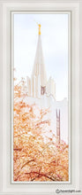 Load image into Gallery viewer, Jordan River Spring Blossoms Open Edition Canvas / 12 X 36 White Frame Art
